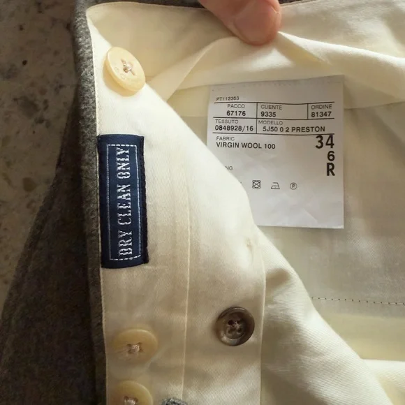 Polo Ralph Lauren Wool Pants Size 32 x 29 - Picture 10 of 10